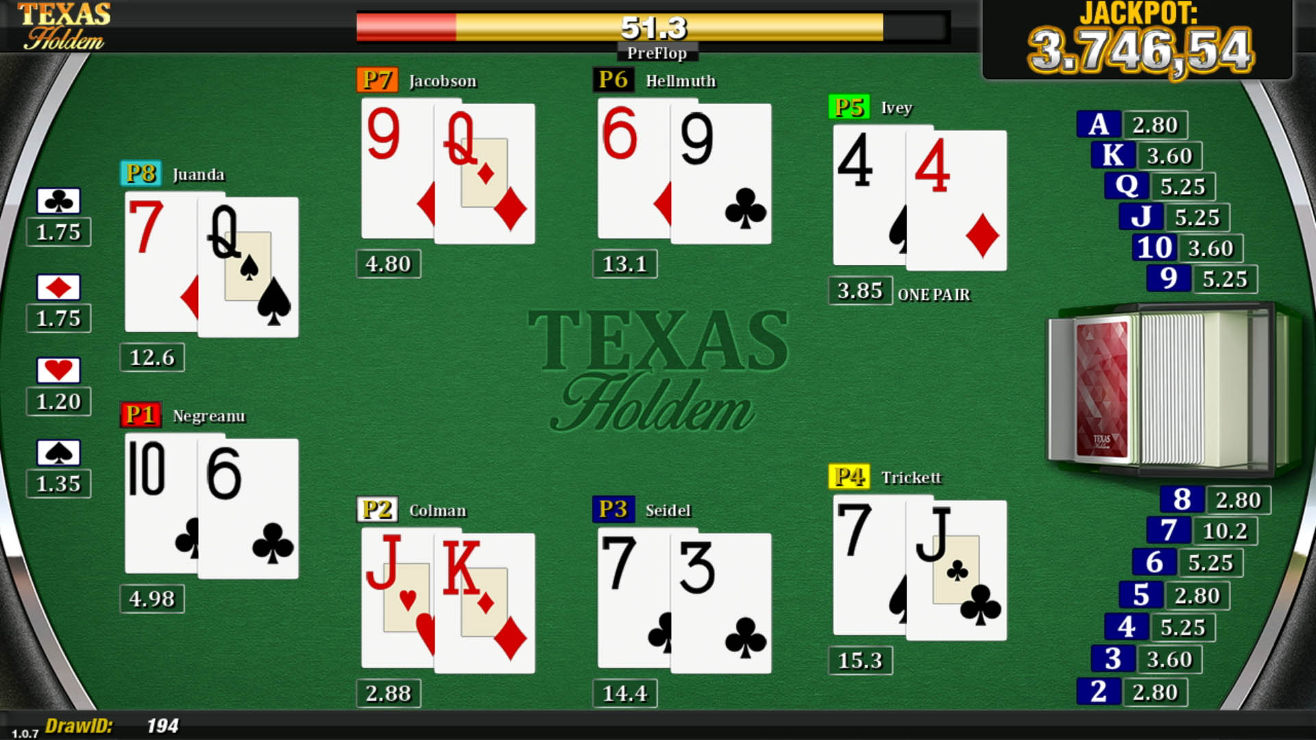 Texas Holdem Poker - Elbet